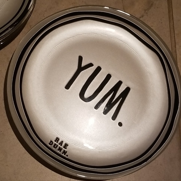 YUM Rae Dunn Plates - Picture 2 of 4
